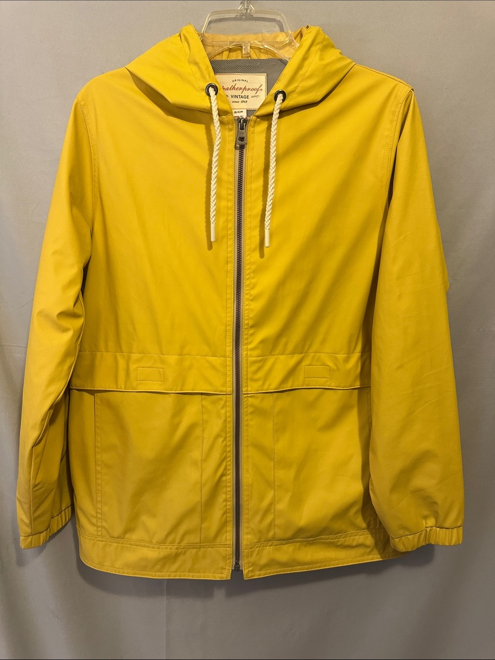 Weatherproof Vintage Jacket - Yellow Accent